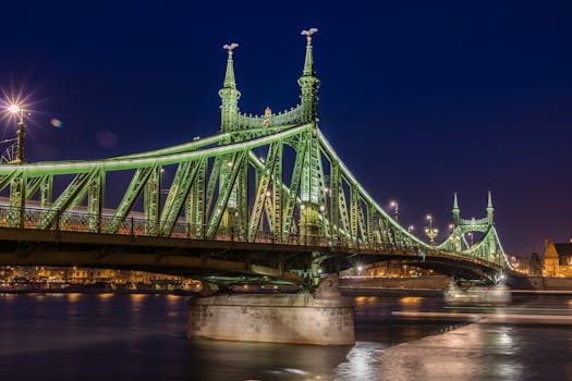 A scenic view of Budapest